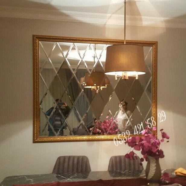 BAKLAVA AYNA FÜME - BORNZ - BEYAZ KARIŞIK  23